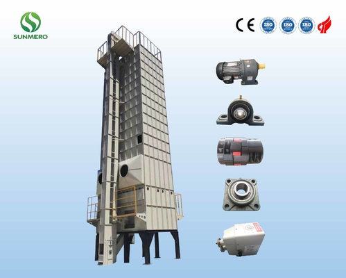 5.5kW 35 टन मक्का अनाज सुखाने वाला पौधा सुखाने के लिए कृषि: