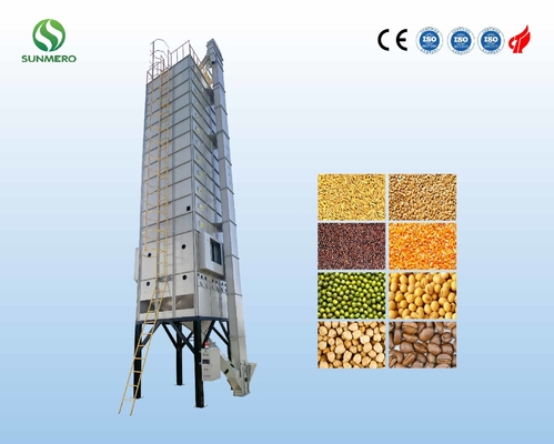 ISO14001 अनुमोदन के साथ 15T स्वचालित चावल अनाज ड्रायर शिवर अनाज सुखाने प्रणाली