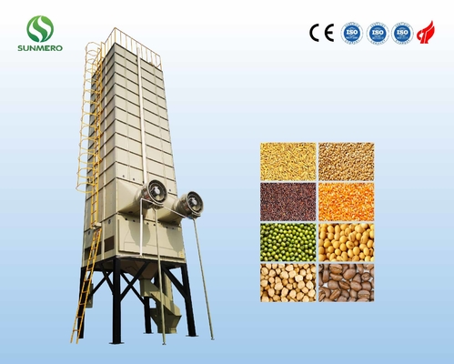 मिलिंग प्लांट के लिए 20000KG प्रति बैच मैकेनिकल बैच कॉर्न ड्रायर: