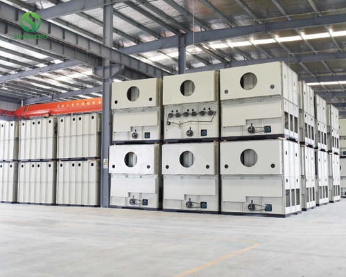 अनाज भंडारण के लिए 20 टन कम तापमान अनाज ड्रायर मशीन 380V