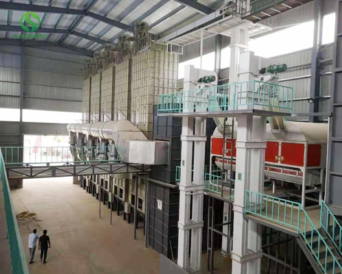 चावल मिलिंग संयंत्रों के लिए 400M3 / H 3Kw खुरचनी श्रृंखला कन्वेयर